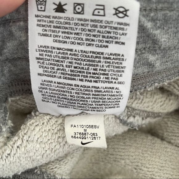 Women's Nike Sportswear Club Fleece Straight-Leg Pants Sweatpant Joggers Medium - Picture 11 of 11